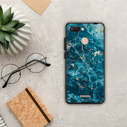Marble Blue - Xiaomi Redmi 6 θήκη