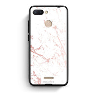 Thumbnail for 116 - Xiaomi Redmi 6  Pink Splash Marble case, cover, bumper