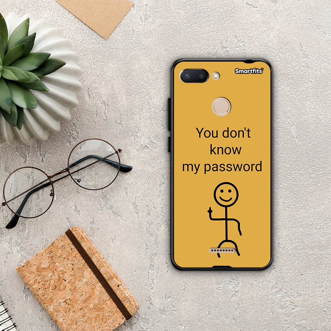 My Password - Xiaomi Redmi 6 θήκη