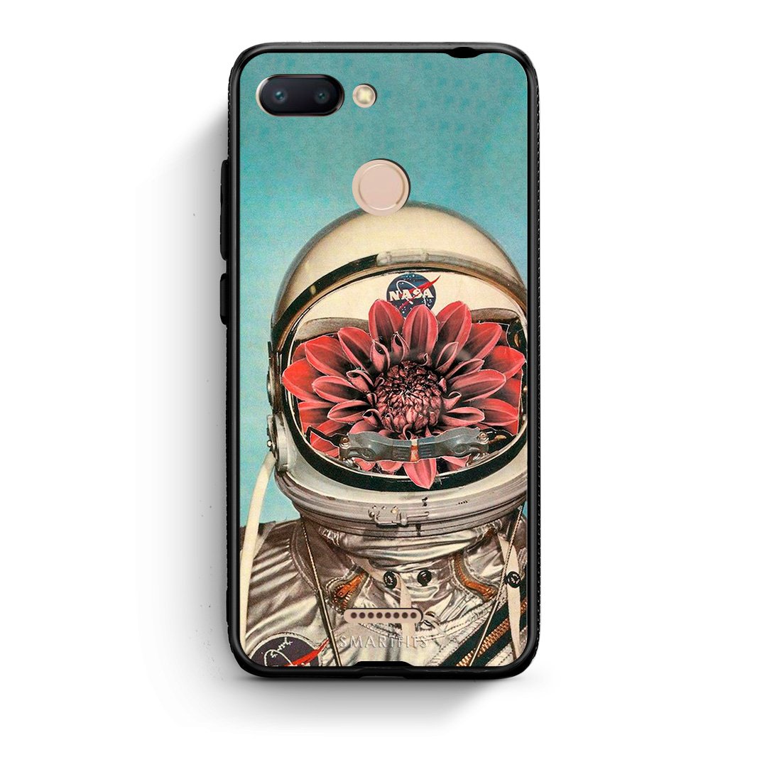 Xiaomi Redmi 6 Nasa Bloom θήκη από τη Smartfits με σχέδιο στο πίσω μέρος και μαύρο περίβλημα | Smartphone case with colorful back and black bezels by Smartfits