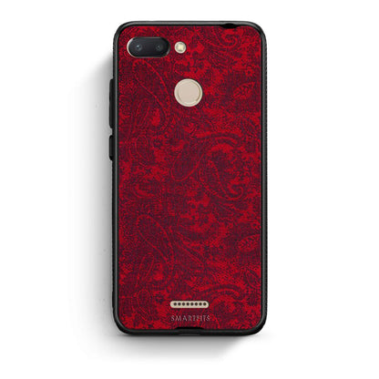 Xiaomi Redmi 6 Paisley Cashmere θήκη από τη Smartfits με σχέδιο στο πίσω μέρος και μαύρο περίβλημα | Smartphone case with colorful back and black bezels by Smartfits