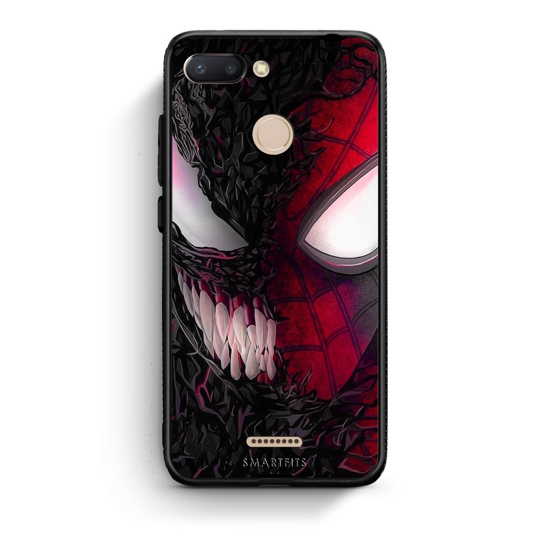 4 - Xiaomi Redmi 6 SpiderVenom PopArt case, cover, bumper