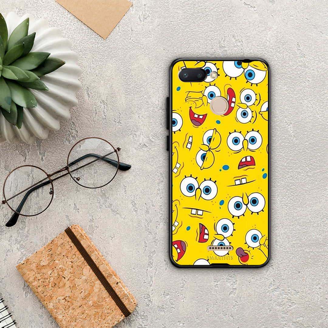 PopArt Sponge - Xiaomi Redmi 6 θήκη