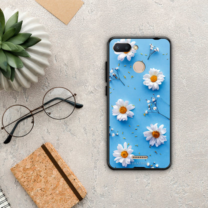 Real Daisies - Xiaomi Redmi 6 θήκη