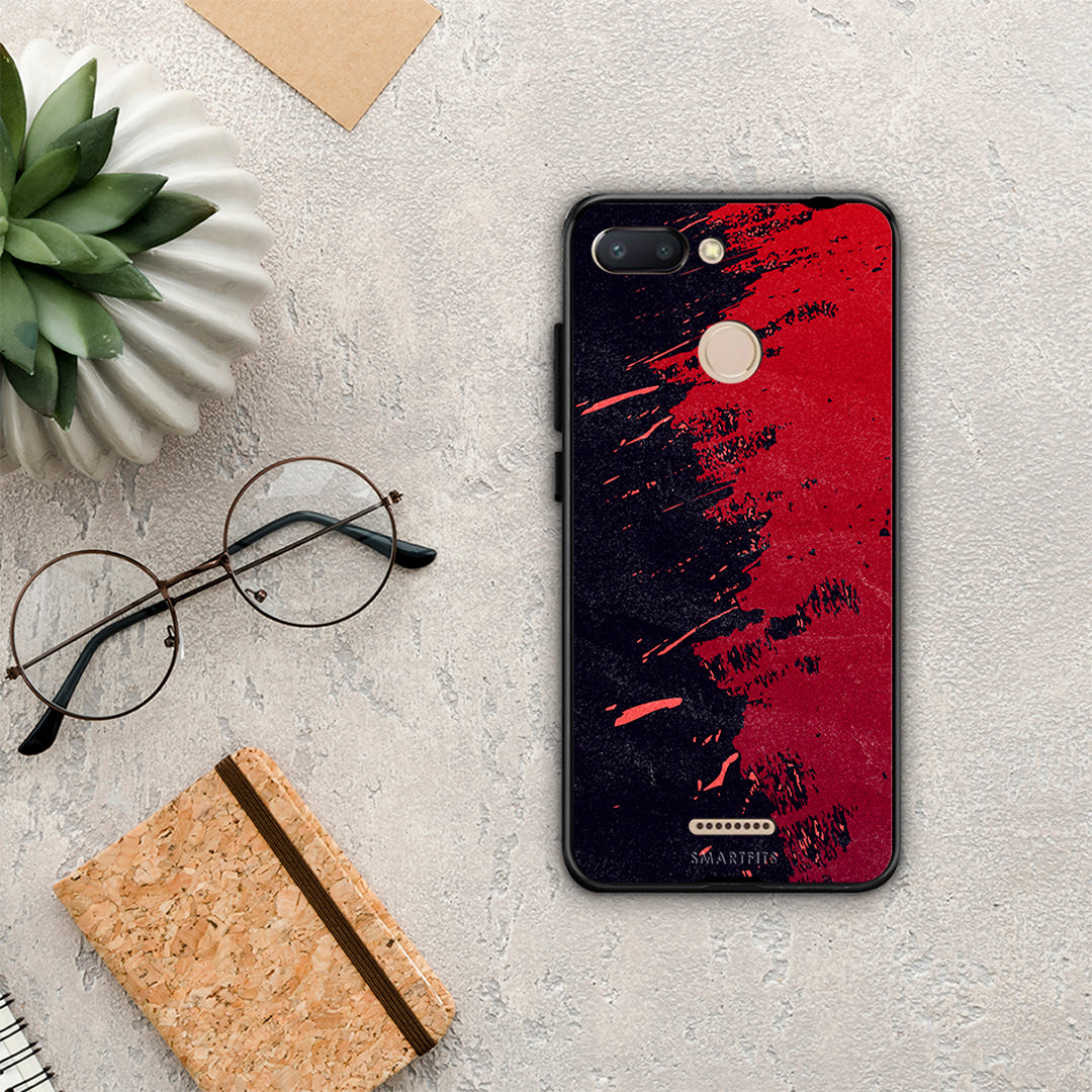 Red Paint - Xiaomi Redmi 6 θήκη