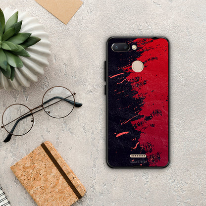Red Paint - Xiaomi Redmi 6 θήκη
