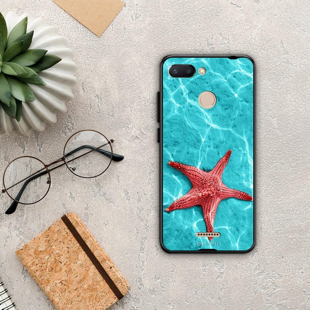 Red Starfish - Xiaomi Redmi 6 θήκη