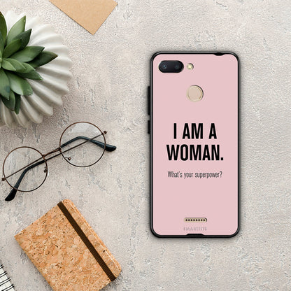 Superpower Woman - Xiaomi Redmi 6 θήκη