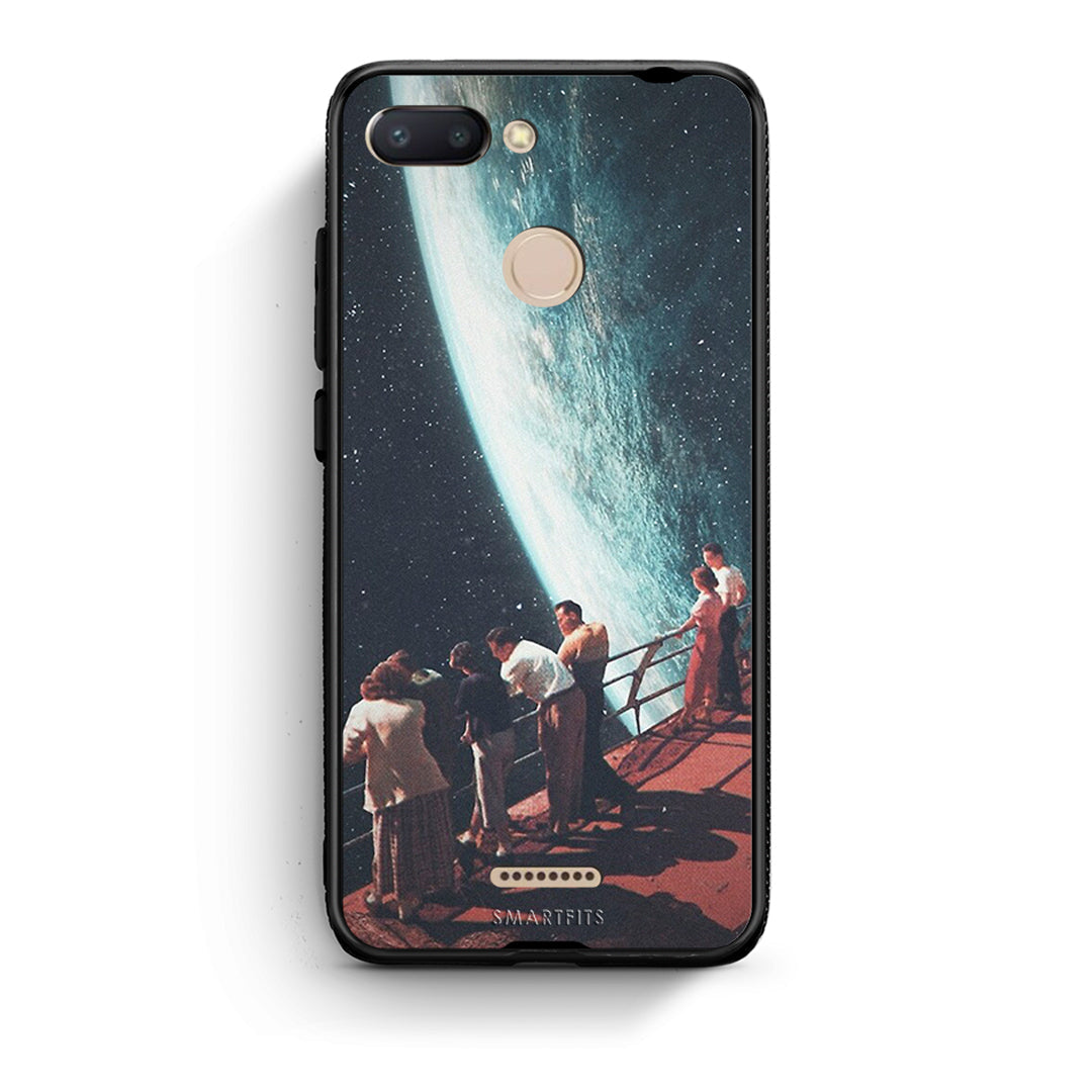 Xiaomi Redmi 6 Surreal View θήκη από τη Smartfits με σχέδιο στο πίσω μέρος και μαύρο περίβλημα | Smartphone case with colorful back and black bezels by Smartfits