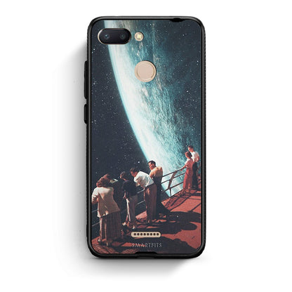 Xiaomi Redmi 6 Surreal View θήκη από τη Smartfits με σχέδιο στο πίσω μέρος και μαύρο περίβλημα | Smartphone case with colorful back and black bezels by Smartfits