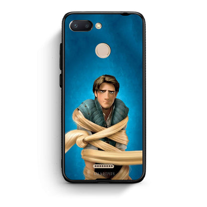 Xiaomi Redmi 6 Tangled 1 Θήκη Αγίου Βαλεντίνου από τη Smartfits με σχέδιο στο πίσω μέρος και μαύρο περίβλημα | Smartphone case with colorful back and black bezels by Smartfits