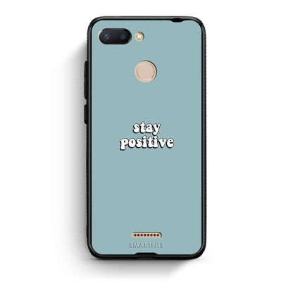 4 - Xiaomi Redmi 6 Positive Text case, cover, bumper