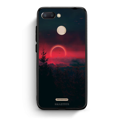 4 - Xiaomi Redmi 6 Sunset Tropic case, cover, bumper