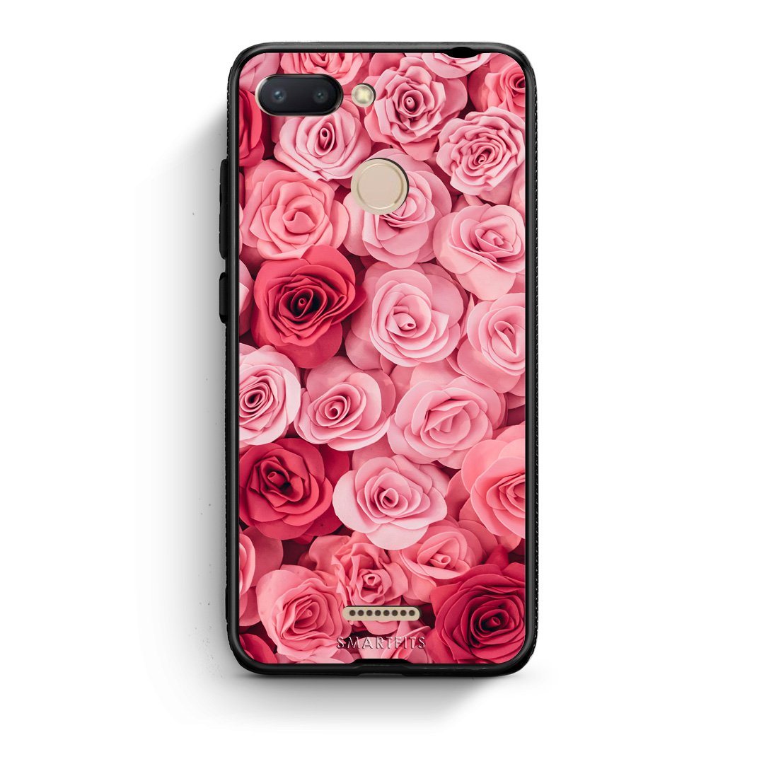 4 - Xiaomi Redmi 6 RoseGarden Valentine case, cover, bumper