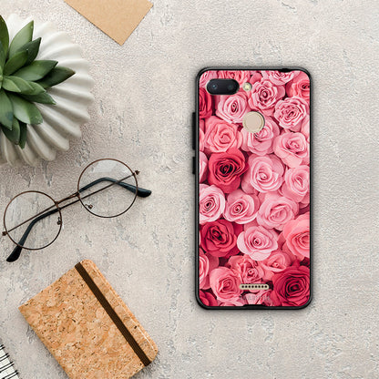 Valentine RoseGarden - Xiaomi Redmi 6 θήκη