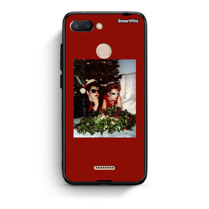 Xiaomi Redmi 6 Waiting For Xmas θήκη από τη Smartfits με σχέδιο στο πίσω μέρος και μαύρο περίβλημα | Smartphone case with colorful back and black bezels by Smartfits