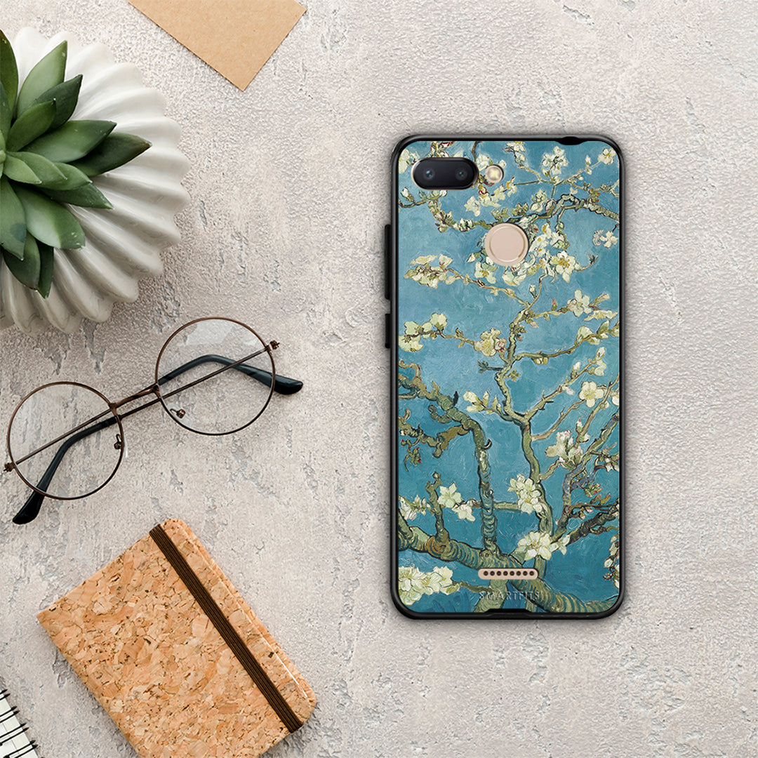 White Blossoms - Xiaomi Redmi 6 θήκη