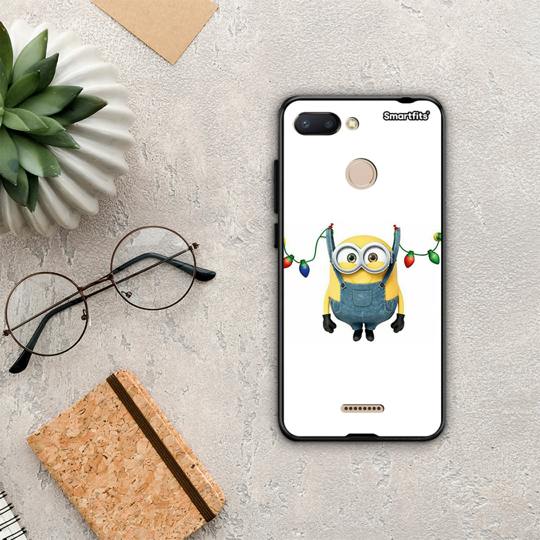 Xmas Minion Lights - Xiaomi Redmi 6 θήκη