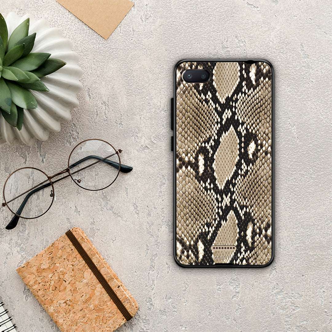 Animal Fashion Snake - Xiaomi Redmi 6A θήκη