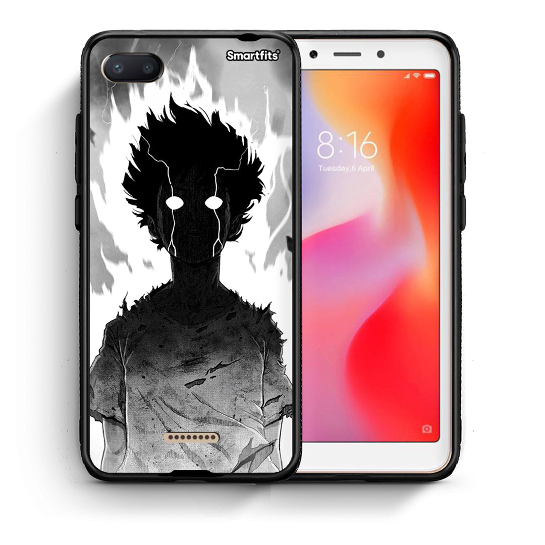 Θήκη Xiaomi Redmi 6A Anime Boy από τη Smartfits με σχέδιο στο πίσω μέρος και μαύρο περίβλημα | Xiaomi Redmi 6A Anime Boy case with colorful back and black bezels