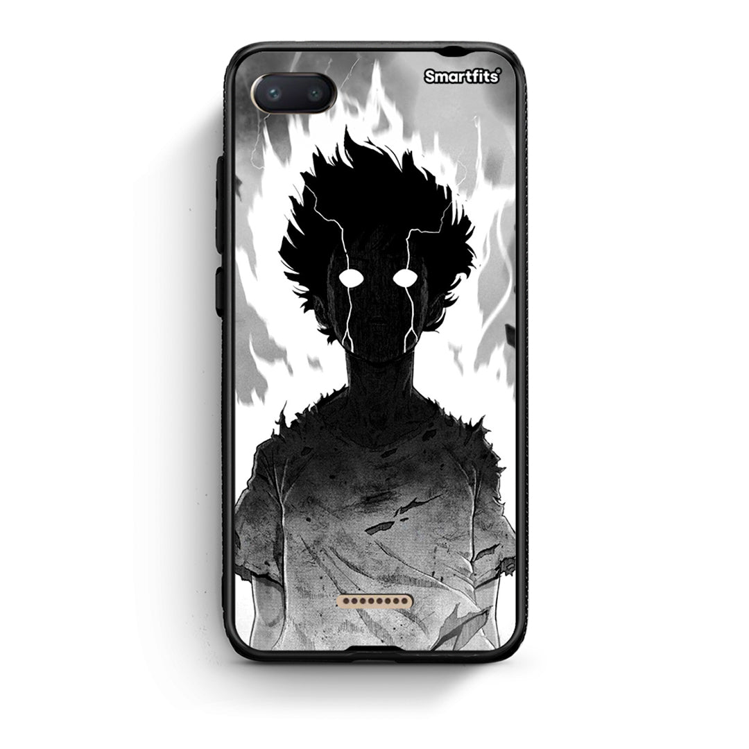 Xiaomi Redmi 6A Anime Boy Θήκη από τη Smartfits με σχέδιο στο πίσω μέρος και μαύρο περίβλημα | Smartphone case with colorful back and black bezels by Smartfits