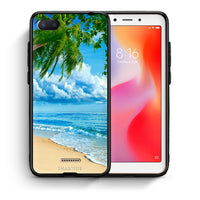 Thumbnail for Θήκη Xiaomi Redmi 6A Beautiful Beach από τη Smartfits με σχέδιο στο πίσω μέρος και μαύρο περίβλημα | Xiaomi Redmi 6A Beautiful Beach case with colorful back and black bezels