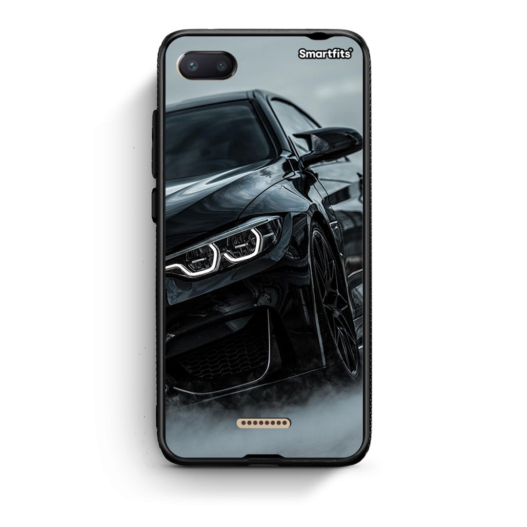 Xiaomi Redmi 6A Black BMW θήκη από τη Smartfits με σχέδιο στο πίσω μέρος και μαύρο περίβλημα | Smartphone case with colorful back and black bezels by Smartfits