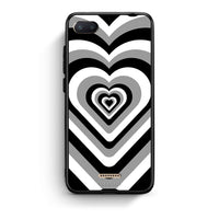 Thumbnail for Xiaomi Redmi 6A Black Hearts θήκη από τη Smartfits με σχέδιο στο πίσω μέρος και μαύρο περίβλημα | Smartphone case with colorful back and black bezels by Smartfits