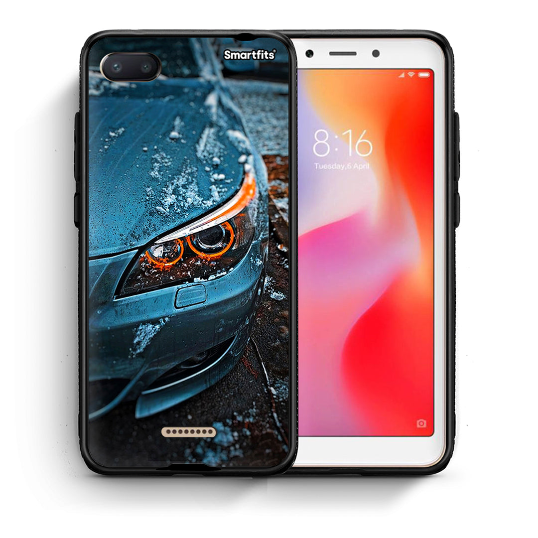 Θήκη Xiaomi Redmi 6A Bmw E60 από τη Smartfits με σχέδιο στο πίσω μέρος και μαύρο περίβλημα | Xiaomi Redmi 6A Bmw E60 case with colorful back and black bezels