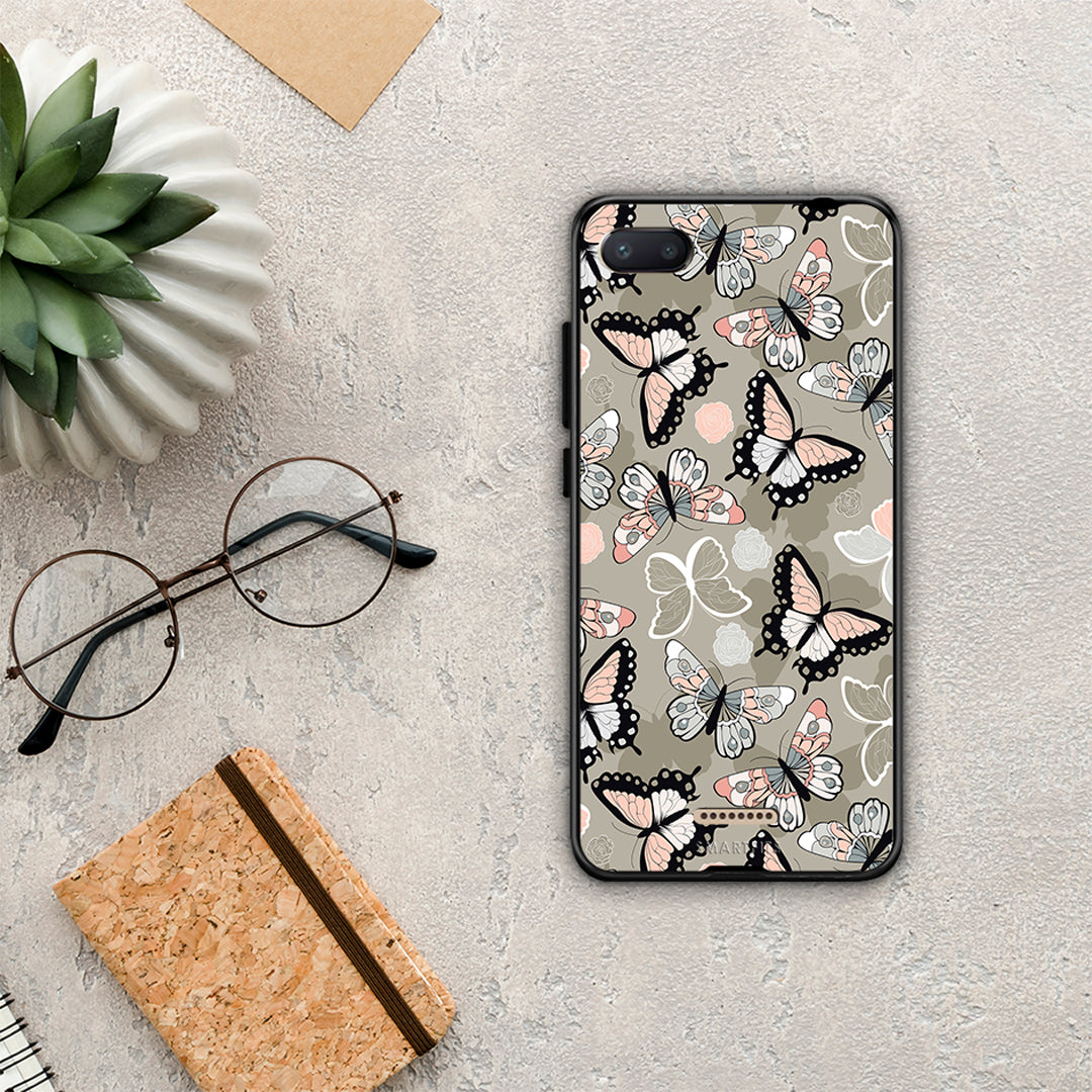 Boho Butterflies - Xiaomi Redmi 6A θήκη