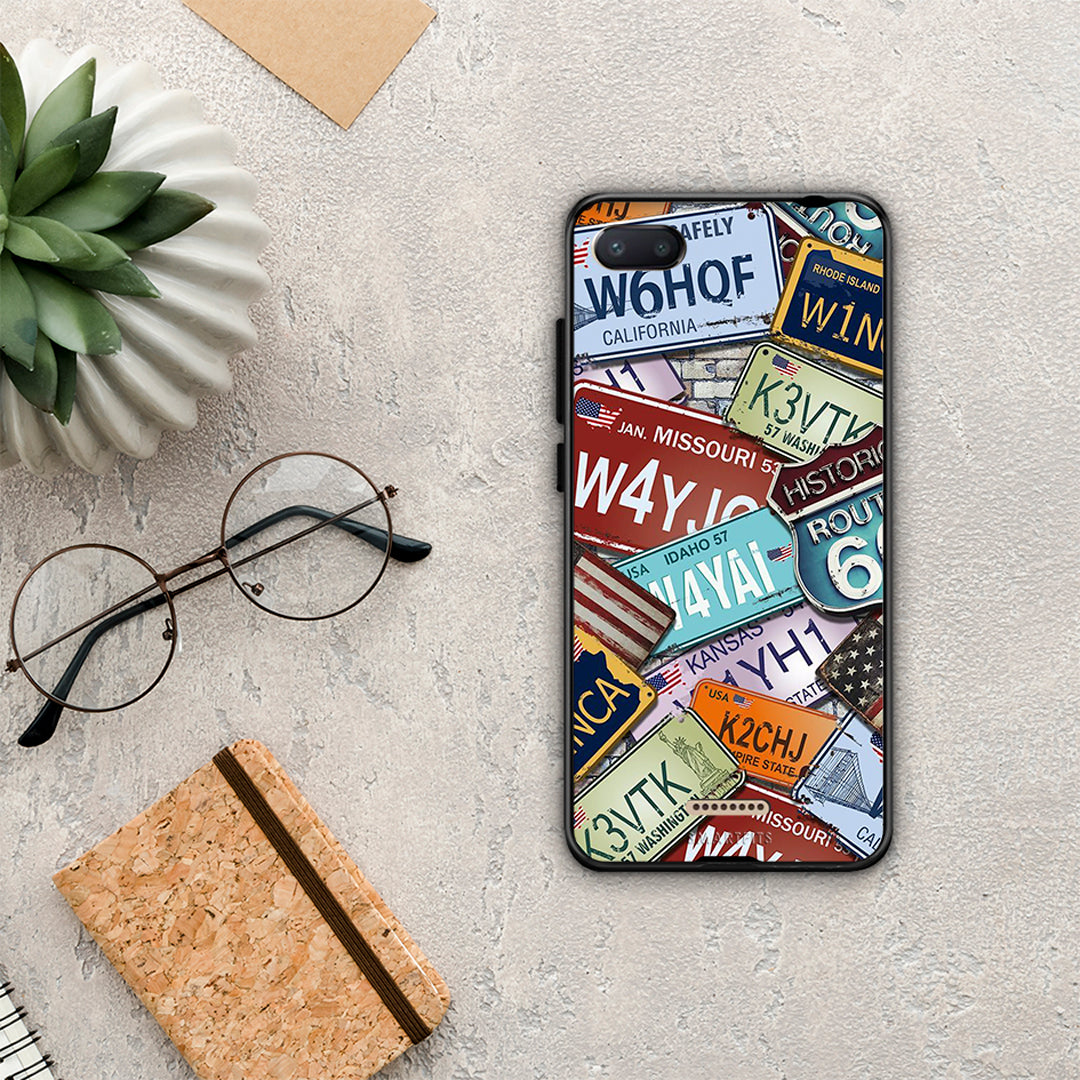 Car Plates - Xiaomi Redmi 6A θήκη