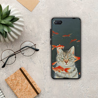 Thumbnail for Cat Goldfish - Xiaomi Redmi 6A θήκη