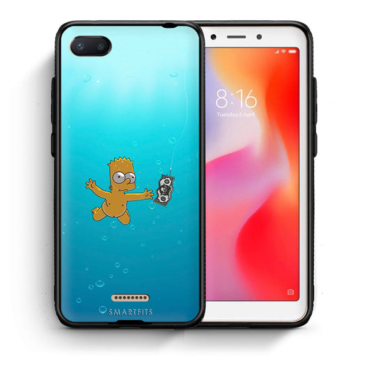 Θήκη Xiaomi Redmi 6A Chasing Money από τη Smartfits με σχέδιο στο πίσω μέρος και μαύρο περίβλημα | Xiaomi Redmi 6A Chasing Money case with colorful back and black bezels