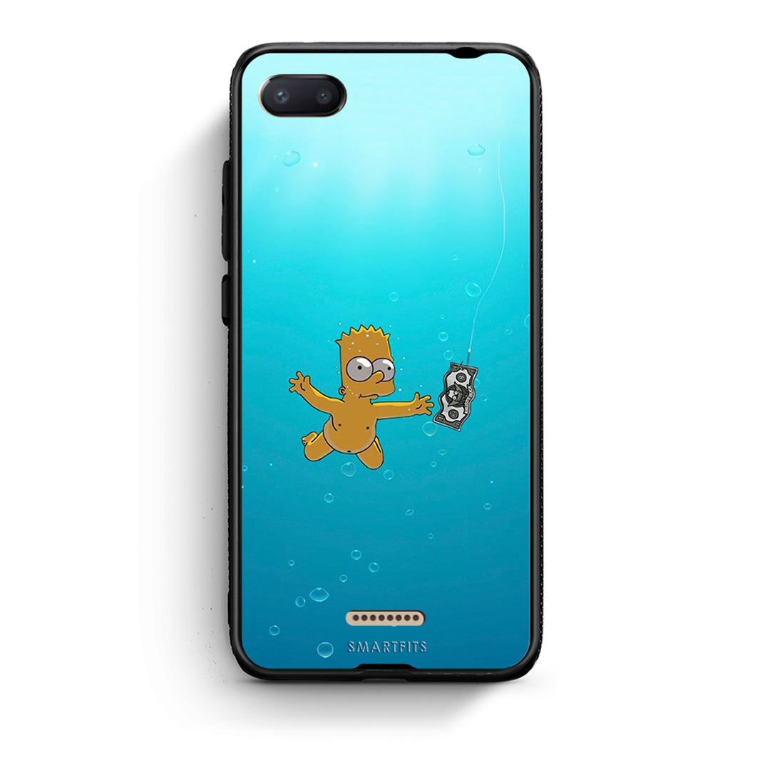 Xiaomi Redmi 6A Chasing Money θήκη από τη Smartfits με σχέδιο στο πίσω μέρος και μαύρο περίβλημα | Smartphone case with colorful back and black bezels by Smartfits