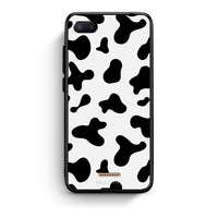 Thumbnail for Xiaomi Redmi 6A Cow Print θήκη από τη Smartfits με σχέδιο στο πίσω μέρος και μαύρο περίβλημα | Smartphone case with colorful back and black bezels by Smartfits