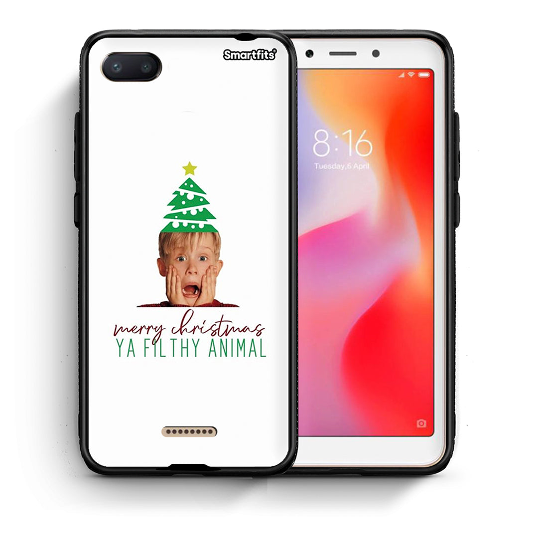 Θήκη Xiaomi Redmi 6A Filthy Animal από τη Smartfits με σχέδιο στο πίσω μέρος και μαύρο περίβλημα | Xiaomi Redmi 6A Filthy Animal case with colorful back and black bezels