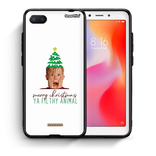 Θήκη Xiaomi Redmi 6A Filthy Animal από τη Smartfits με σχέδιο στο πίσω μέρος και μαύρο περίβλημα | Xiaomi Redmi 6A Filthy Animal case with colorful back and black bezels