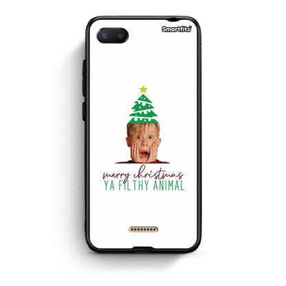 Xiaomi Redmi 6A Filthy Animal θήκη από τη Smartfits με σχέδιο στο πίσω μέρος και μαύρο περίβλημα | Smartphone case with colorful back and black bezels by Smartfits