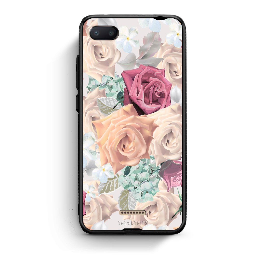 99 - Xiaomi Redmi 6A Bouquet Floral case, cover, bumper