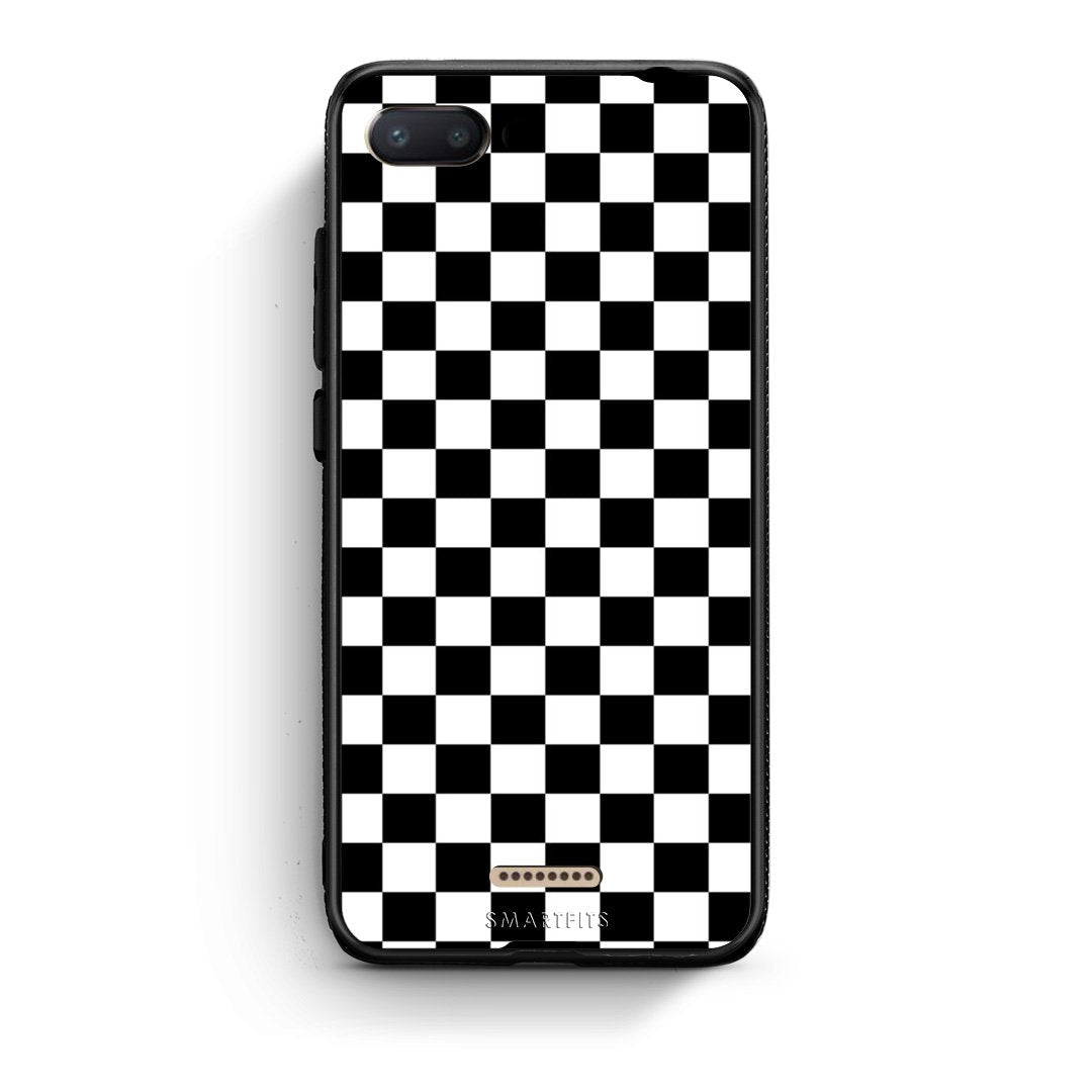 4 - Xiaomi Redmi 6A Squares Geometric case, cover, bumper