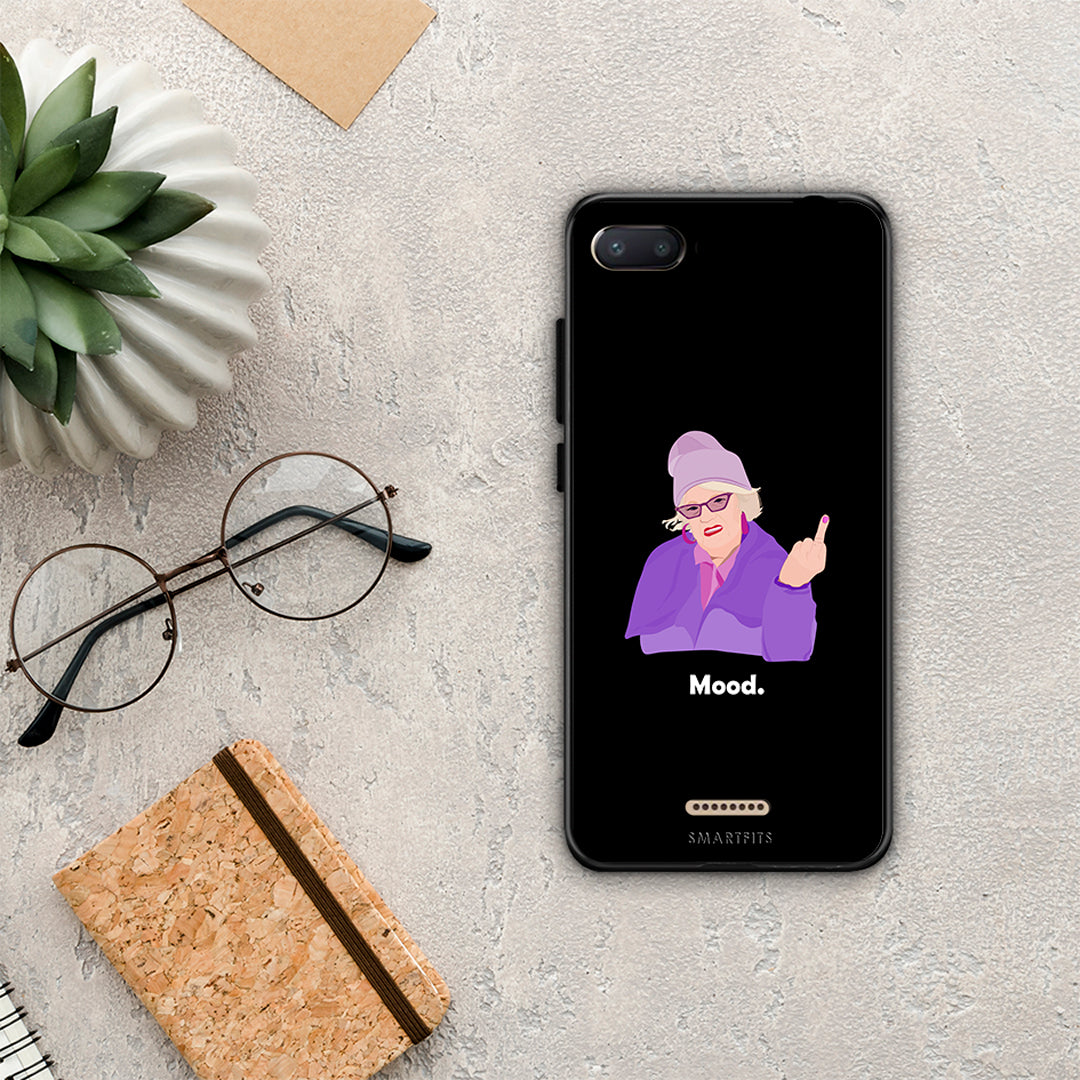 Grandma Mood Black - Xiaomi Redmi 6A θήκη