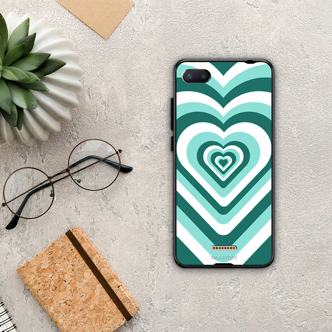 Green Hearts - Xiaomi Redmi 6A θήκη