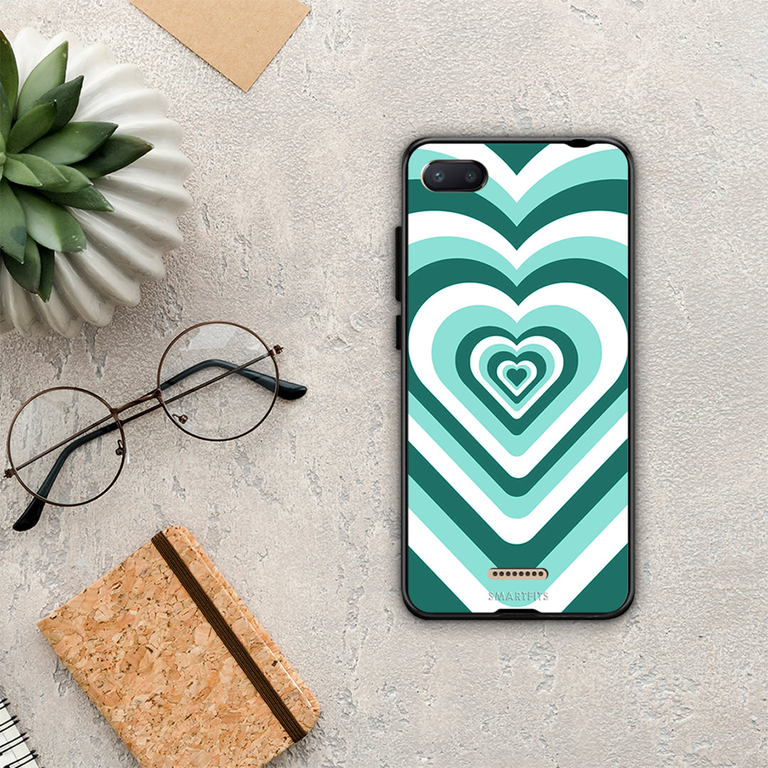 Green Hearts - Xiaomi Redmi 6A θήκη