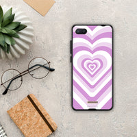 Thumbnail for Lilac Hearts - Xiaomi Redmi 6A θήκη