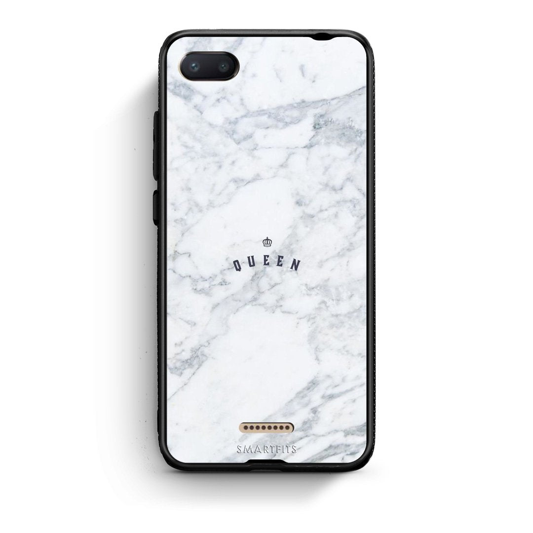 4 - Xiaomi Redmi 6A Queen Marble case, cover, bumper