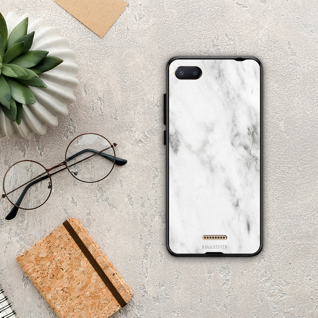Marble White - Xiaomi Redmi 6A θήκη