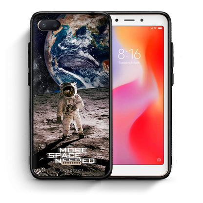 Θήκη Xiaomi Redmi 6A More Space από τη Smartfits με σχέδιο στο πίσω μέρος και μαύρο περίβλημα | Xiaomi Redmi 6A More Space case with colorful back and black bezels