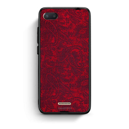 Xiaomi Redmi 6A Paisley Cashmere θήκη από τη Smartfits με σχέδιο στο πίσω μέρος και μαύρο περίβλημα | Smartphone case with colorful back and black bezels by Smartfits