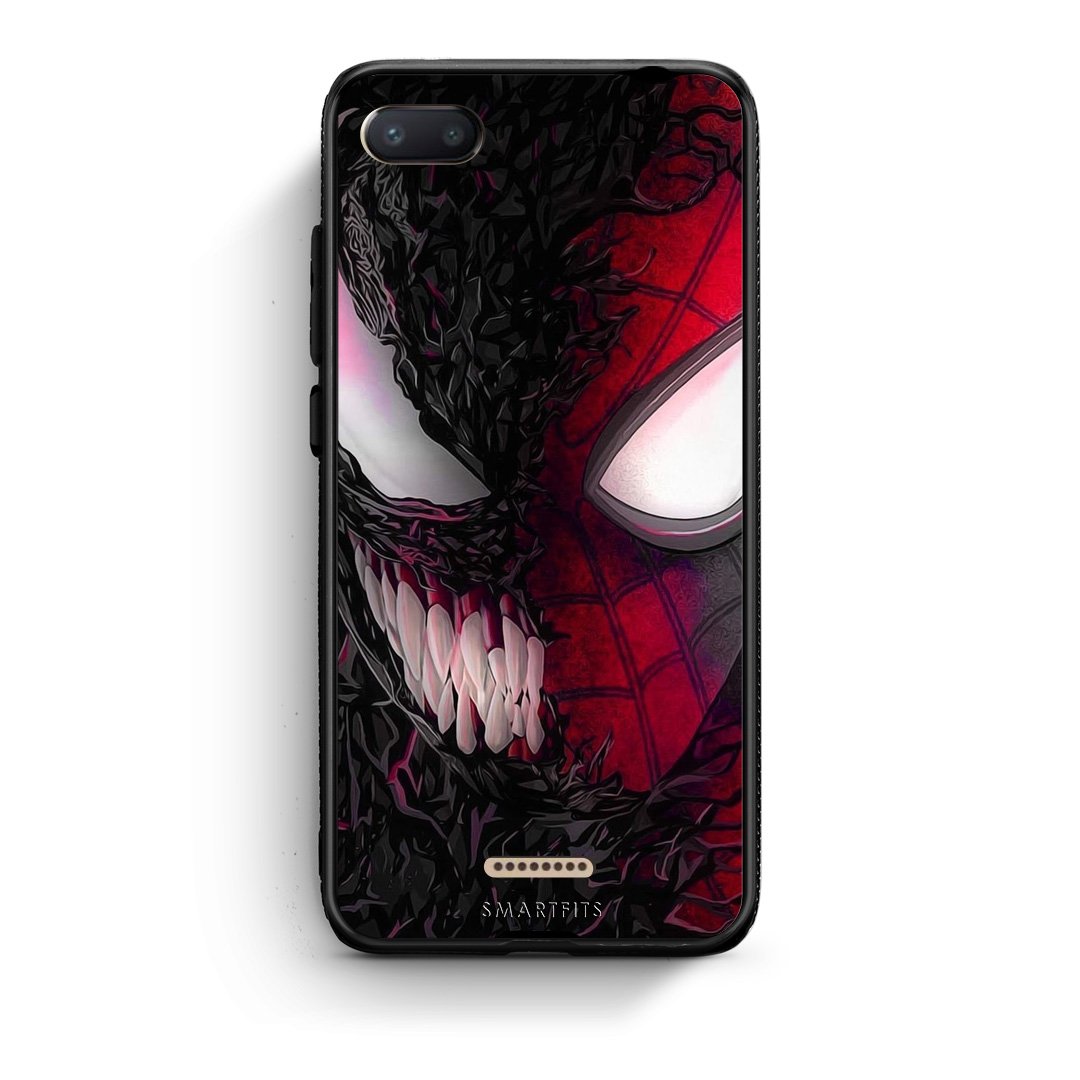 4 - Xiaomi Redmi 6A SpiderVenom PopArt case, cover, bumper