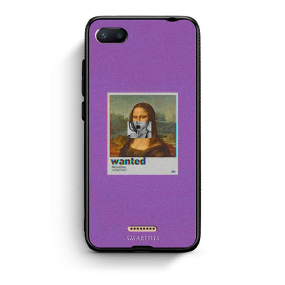 4 - Xiaomi Redmi 6A Monalisa Popart case, cover, bumper